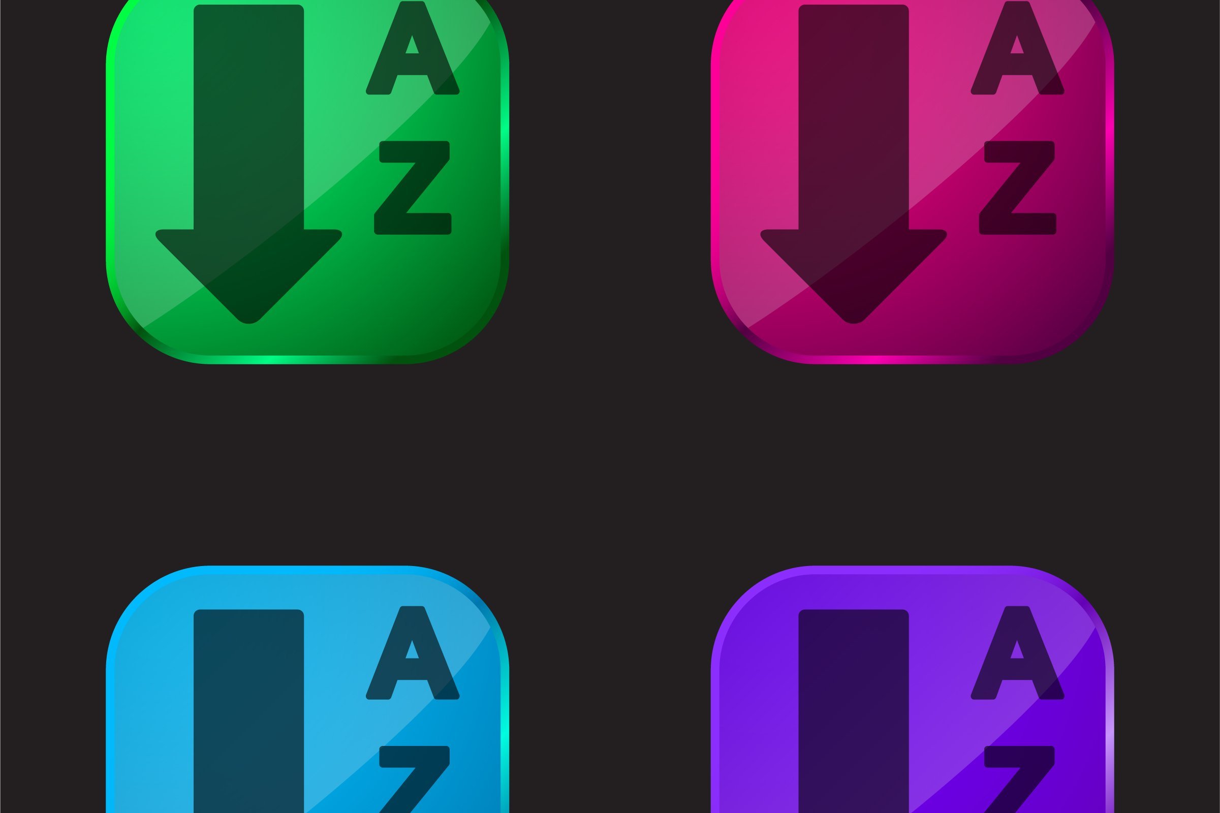 Icons A-Z