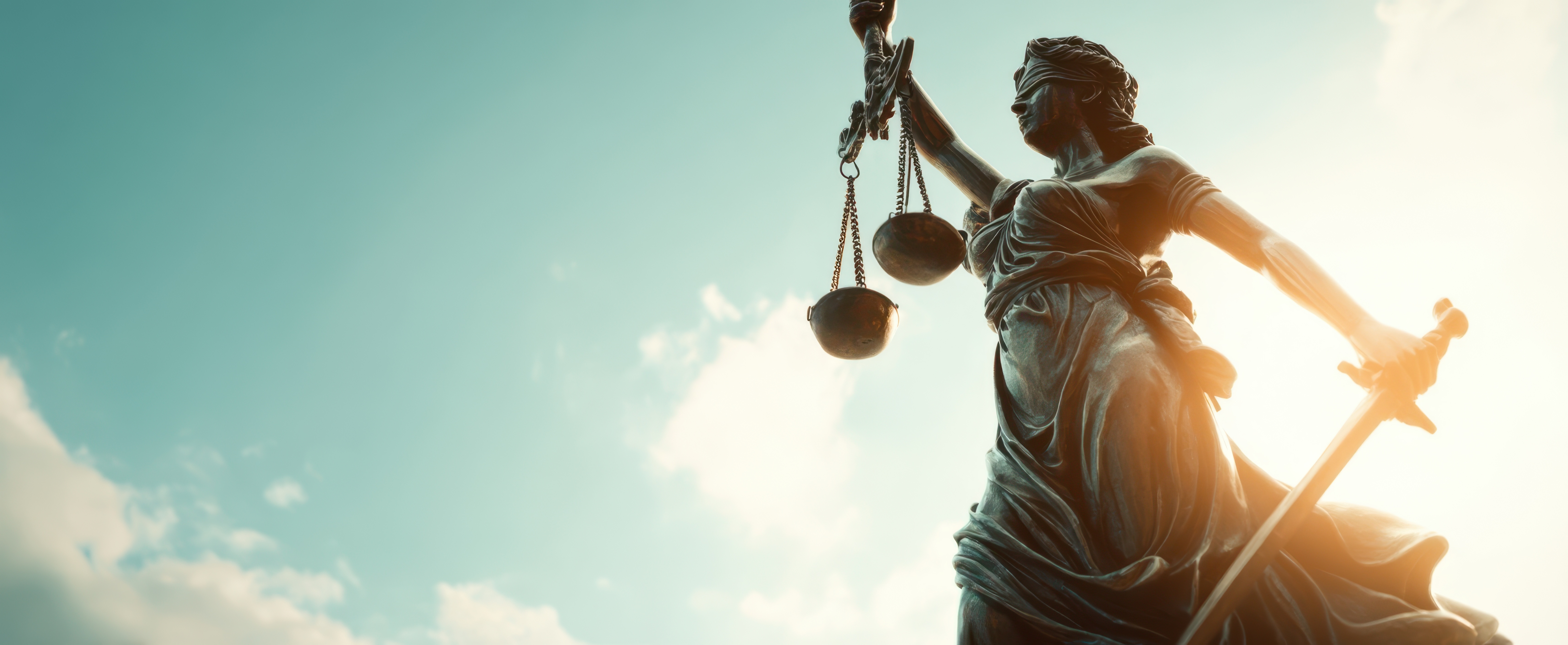 The Lady Justice Statue Representing Law, Balance, and Fairness in Society